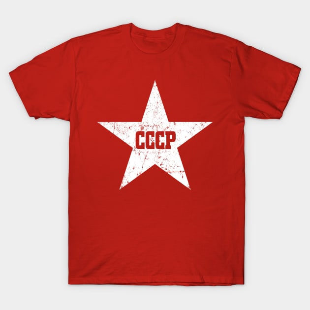 CCCP T-Shirt by MindsparkCreative